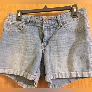 Faded Glory Light Blue Jean Shorts